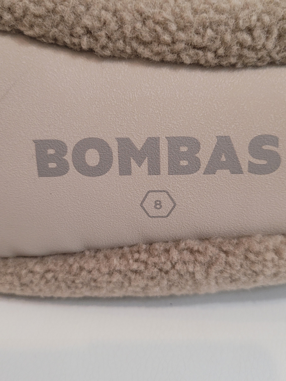 Bombas Women's Cabin Slippers Size 8 New Never Used Color Fawn Taupe - Picture 10 of 16